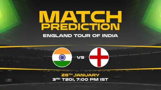 IND vs ENG 3rd T20I, Match Prediction- Who Will Win Today?